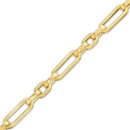 Italian Gold 1.5mm Figaro Chain Bracelet in 18K Gold - 7.25&quot;