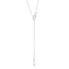 4.0mm Heart-Shaped Lab-Created Emerald "Mama" Necklace in Sterling Silver - 18.75"