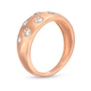 Thumbnail Image 3 of 0.45 CT. T.W. Diamond Bubbles Band in 10K Rose Gold