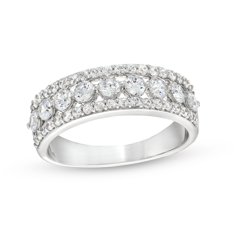 0.95 CT. T.W. Diamond Edge Band in 10K Gold|Peoples Jewellers