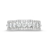 0.95 CT. T.W. Diamond Edge Band in 10K Gold