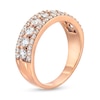 0.95 CT. T.W. Diamond Edge Band in 10K Rose Gold