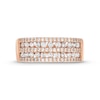 0.69 CT. T.W. Diamond Multi-Row Band in 10K Rose Gold