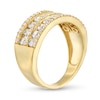 Thumbnail Image 3 of 0.95 CT. T.W. Diamond Multi-Row Band in 10K Gold