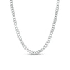 Thumbnail Image 0 of Men's 3.5mm Curb Chain Necklace in Solid Stainless Steel  - 24"