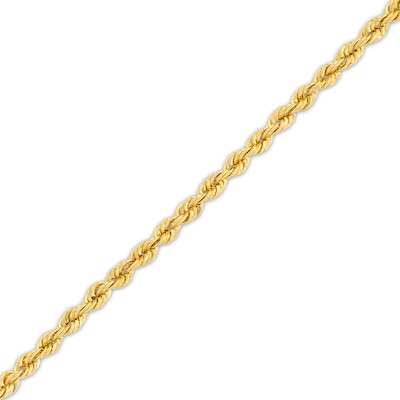 Child's 1.8mm Rope Chain Bracelet in Hollow 10K Gold - 6.0"