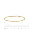 Child's 1.8mm Rope Chain Bracelet in Hollow 10K Gold - 6.0"