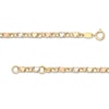 Child's Heart Stampato I.D. Bracelet in 10K Tri-Tone Gold - 6.0"