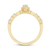 Thumbnail Image 3 of 0.29 CT. T.W. Diamond Frame Station Engagement Ring in 10K Gold (I/I3)