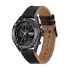 Thumbnail Image 1 of Men's Hugo Boss Centre Court Chronograph Two-Tone Leather Strap Watch with Black Dial (Model: 1514022)