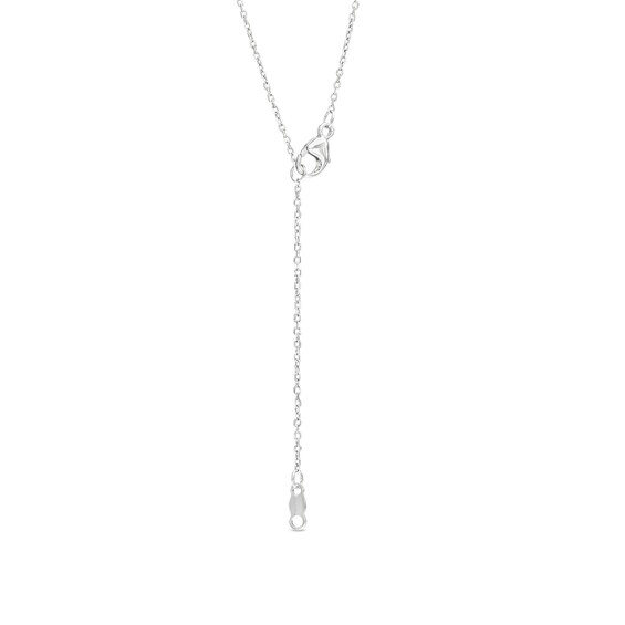 Circle of Gratitude® Collection 0.15 CT. T.W. Diamond "Mom" Twist Pendant and Drop Earrings Set in Sterling Silver