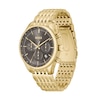 Thumbnail Image 1 of Men's Hugo Boss Gregor Chronograph Brushed Gold-Tone IP Watch with Black Dial (Model: 1514051)