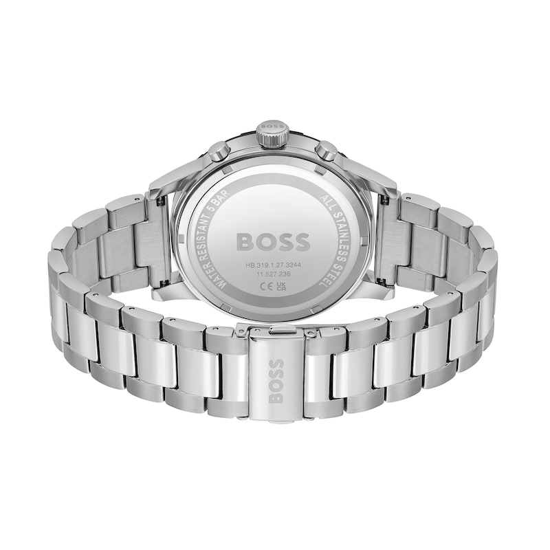 Peoples Men\'s Hugo Boss Coquitlam Jewellers Dial (Model: Watch with 1514032)|Peoples Black Chronograph Solgrade | Centre