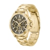 Thumbnail Image 1 of Men's Hugo Boss Troper Gold-Tone IP Chronograph Watch with Green Dial (Model: 1514059)