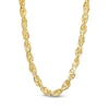 Thumbnail Image 1 of 5.5mm Glitter Rope Chain Necklace in Solid 10K Gold - 24&quot;