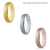 Thumbnail Image 1 of Men's 6.5mm Comfort-Fit Euro Engravable Wedding Band in 14K Rose Gold (1 Line)