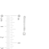 Thumbnail Image 3 of Unstoppable Love™ 0.12 CT. T.W. Diamond Dangle Huggie Hoop Earrings in Sterling Silver