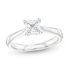 Thumbnail Image 0 of 1.00 CT. GIA-Graded Princess-Cut Diamond Solitaire Engagement Ring in 14K White Gold (F/SI2)