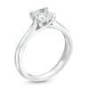 Thumbnail Image 2 of 1.00 CT. GIA-Graded Princess-Cut Diamond Solitaire Engagement Ring in 14K White Gold (F/SI2)