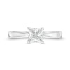 Thumbnail Image 3 of 1.00 CT. GIA-Graded Princess-Cut Diamond Solitaire Engagement Ring in 14K White Gold (F/SI2)