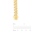 9.5mm Cuban Curb Chain Necklace in Hollow 14K Gold - 22"