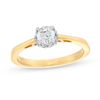 Previously Owned - 0.50 CT. T.W. Solitaire Diamond Engagement Ring in 14K Gold (I/I1)