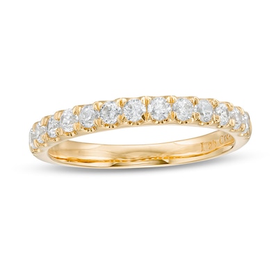 Previously Owned - 0.50 CT. T.W. Lab-Created Diamond Anniversary Band in 14K Gold (F/SI2)