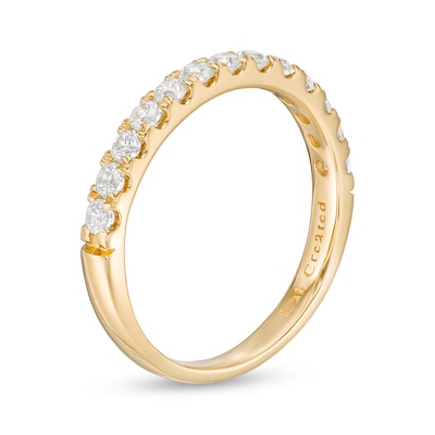 Previously Owned - 0.50 CT. T.W. Lab-Created Diamond Anniversary Band in 14K Gold (F/SI2)