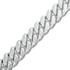 Diamond-Cut 10.7mm Cuban Curb Chain Bracelet in Solid Sterling Silver  - 8.5"