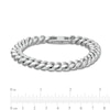 Thumbnail Image 3 of Diamond-Cut 10.7mm Cuban Curb Chain Bracelet in Solid Sterling Silver  - 8.5"