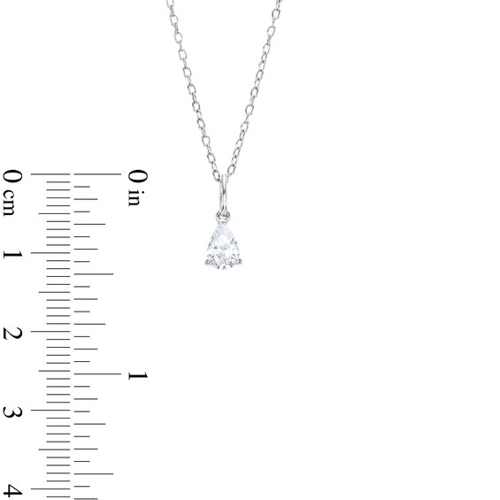 0.48 CT. Pear-Shaped Diamond Solitaire Pendant in 14K Gold (I/I2