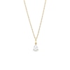 Thumbnail Image 1 of 0.48 CT. Pear-Shaped Diamond Solitaire Pendant in 14K Gold (I/I2)