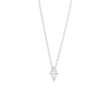 Thumbnail Image 0 of 0.48 CT. Marquise Diamond Solitaire Pendant in 14K White Gold (I/I2)