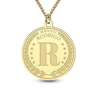 30.0mm Monogram Necklace (3 Initials)