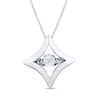 Thumbnail Image 1 of Unstoppable Love™ Diamond Accent Concave Square Pendant in Sterling Silver