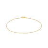 Thumbnail Image 0 of 0.85mm Wheat Chain Anklet in Solid 10K Gold - 10"