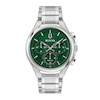 Thumbnail Image 0 of Men's Bulova CURV Collection Chronograph Watch with Green Dial (Model: 96A297)