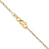 Thumbnail Image 2 of 1.3mm Rope Chain Necklace in 18K Gold - 20"