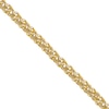 Thumbnail Image 1 of 1.0mm Diamond-Cut Spiga Chain Necklace in 18K Gold - 16"