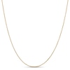 Thumbnail Image 0 of 1.0mm Diamond-Cut Spiga Chain Necklace in 18K Gold - 18"