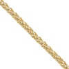 Thumbnail Image 1 of 1.0mm Diamond-Cut Spiga Chain Necklace in 18K Gold - 20"