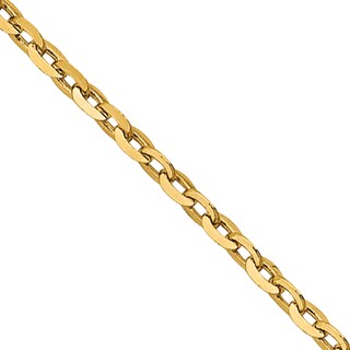 1.15mm Diamond-Cut Cable Chain Necklace in 18K Gold