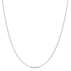 Thumbnail Image 0 of 1.15mm Diamond-Cut Cable Chain Necklace in 18K White Gold - 20"