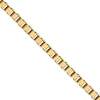 Thumbnail Image 2 of 0.7mm Box Chain Necklace in 18K Gold - 16&quot;