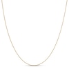 Thumbnail Image 1 of 0.7mm Box Chain Necklace in 18K Gold - 20&quot;