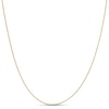 Thumbnail Image 0 of 0.9mm Box Chain Necklace in 18K Gold - 16"