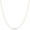 Thumbnail Image 1 of 0.9mm Box Chain Necklace in 18K Gold - 24&quot;