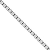 Thumbnail Image 1 of 0.7mm Box Chain Necklace in 18K White Gold - 16"