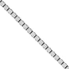 Thumbnail Image 1 of 0.7mm Box Chain Necklace in 18K White Gold - 18"