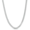 Thumbnail Image 1 of 5.3mm Cuban Curb Chain Necklace in Solid Sterling Silver  - 22&quot;